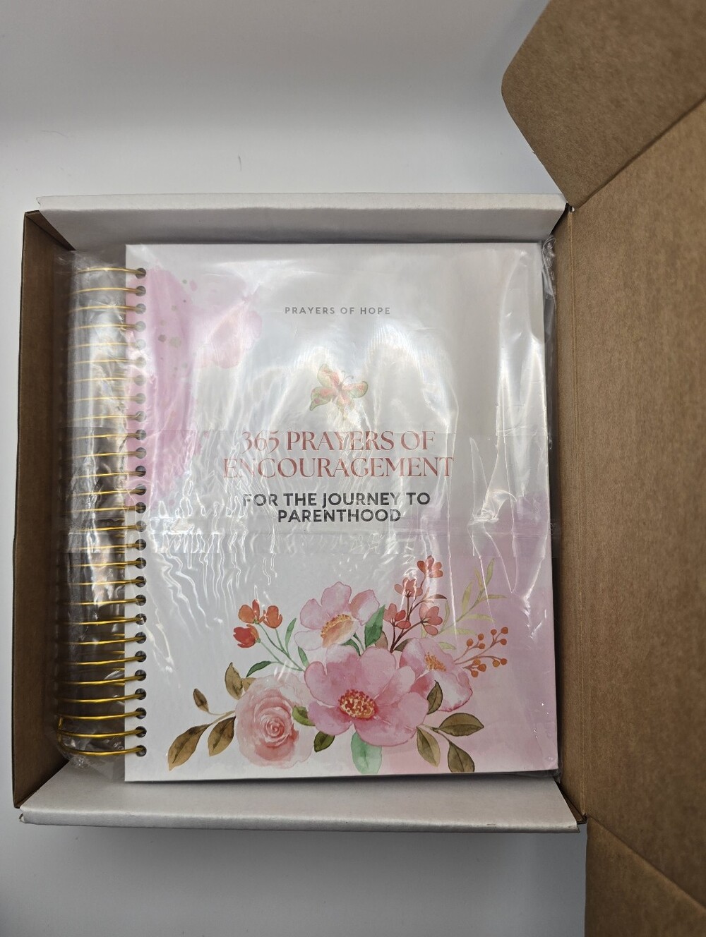 Prayers of Hope Floral Spiral Non-Dated Journal/Calendar  Bundle - Picture 12 of 13
